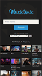 Mobile Screenshot of musictonic.com